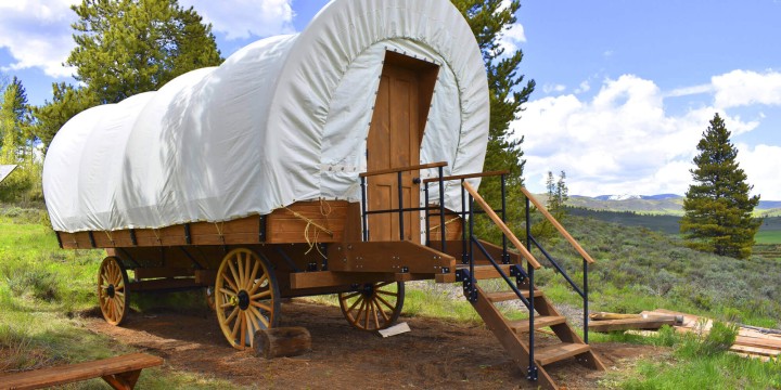 For the resort, dude ranch, campground or hotel seeking a unique way to stand out in a highly-competitive industry, adding our handcrafted luxury Conestoga Wagon Co.® branded wagons, Turnkey Shower Houses and Luxe Glamping Tents as a new accommodation options is sure to enhance your property, attract new business, and bring a quick ROI.